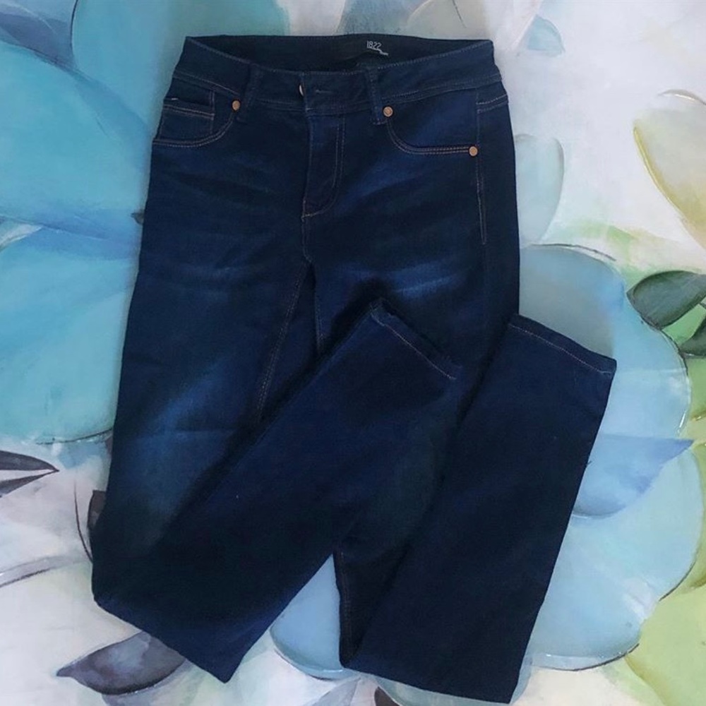 1822 dark wash jeans